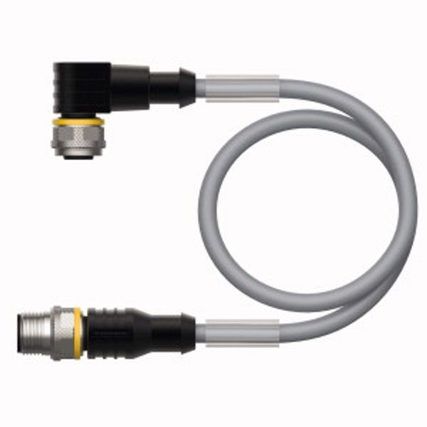 Actuator and Sensor Cable, PVC Extension Cable   WKC4.4T-5-RSC4.4T/TEG image 2