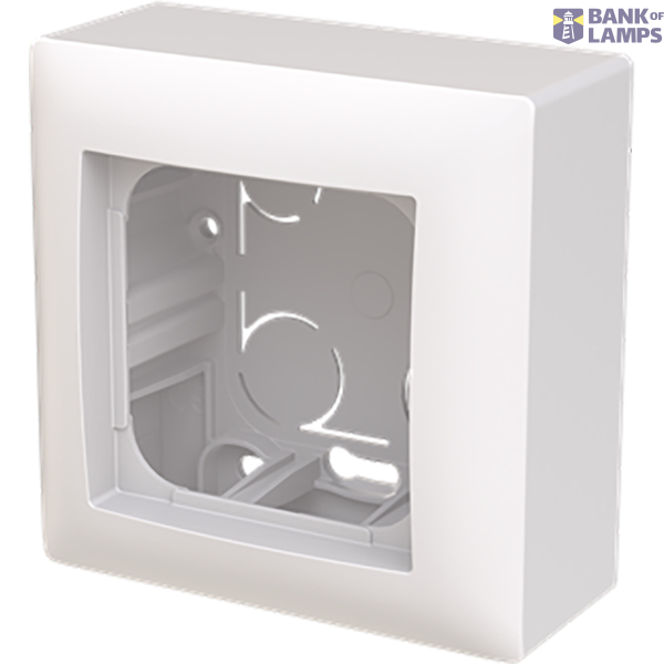 1gang Surface mounted housing flat image 2