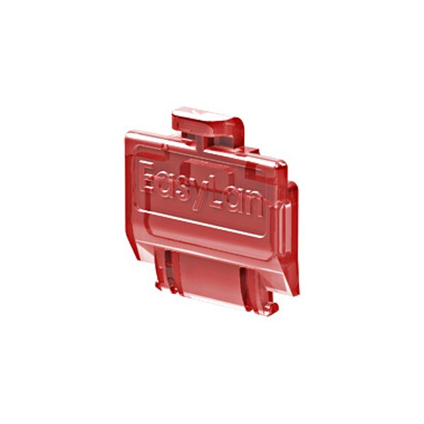 preLink/fixLink Dust Cover Red (transparent) 50 pcs. image 1