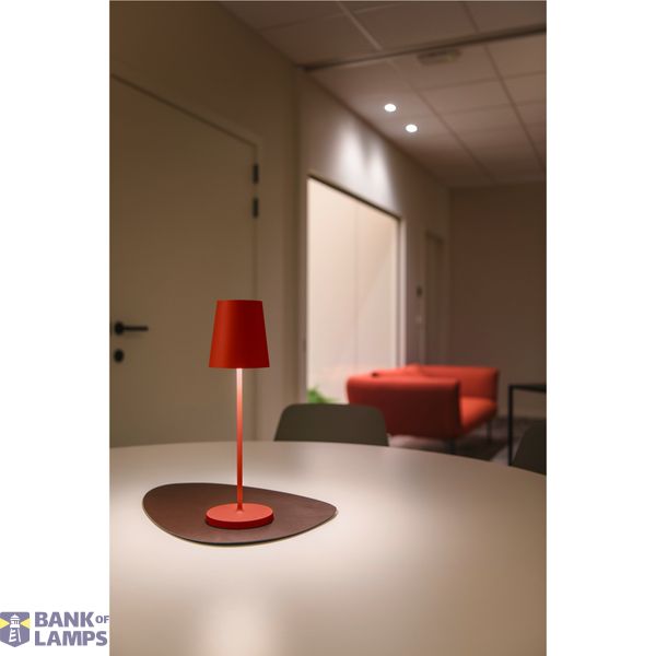 VINOLINA TWO, table lamp, battery-powered, IP65, 2200/2700/3000K, TOUCH, red image 3