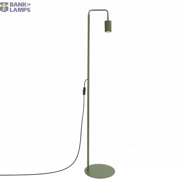 Floor lamp KARBON 1 olive green image 1
