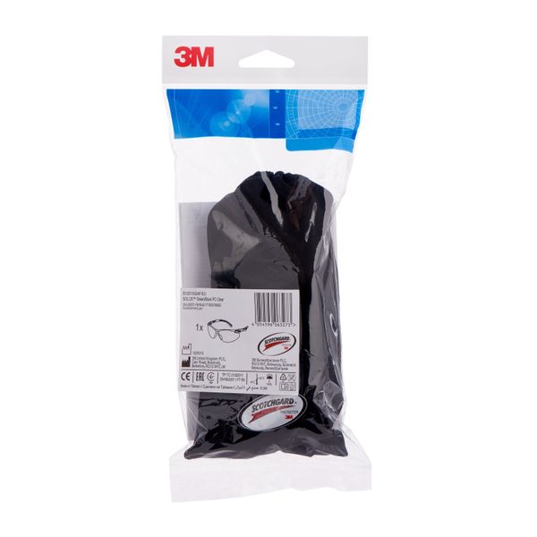 3M™ Solus™ 1000 Safety Glasses, Green/Black Frame, Scotchgard™ Anti-Fo image 6