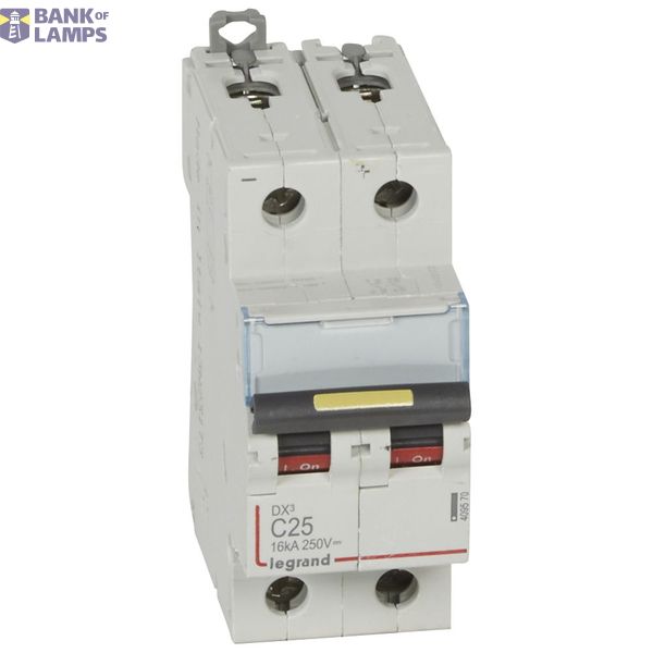 MCB - DX³ - 16 kA - direct current - 12 V= to 500 V= - 2P - 25 A image 2