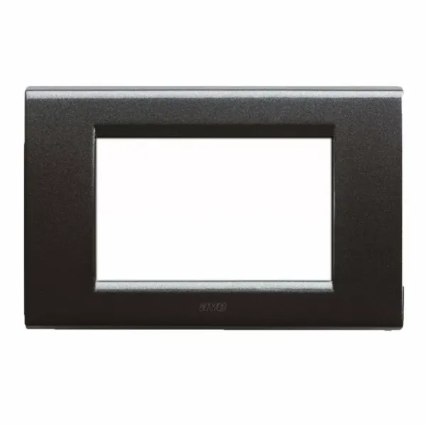 DIE-CAST PLATE MET.DRK.GREY 3 GANGS image 1