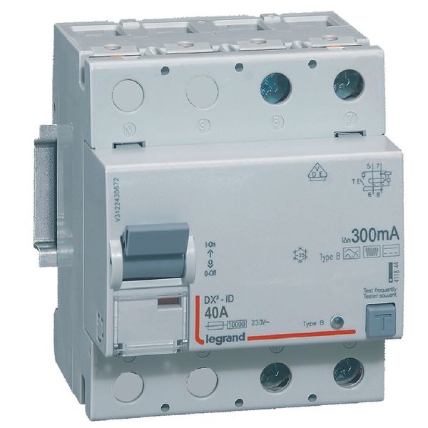 RCD DX³-ID - 2P - 230 V~ - 40 A - 300 mA - B type image 2