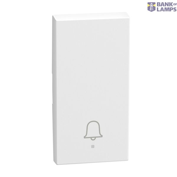 LIGHT NOW KEY COVER BELL 1 FUNCTION 1MODULE WHITE image 1