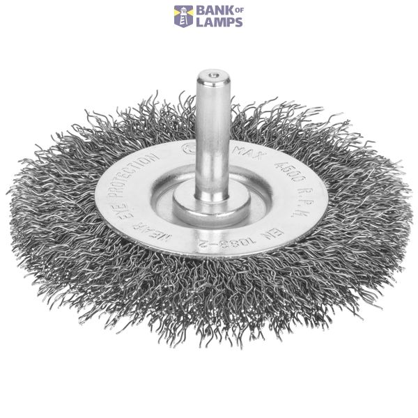 Crimped Steel Wire Wheel, 75mm image 1