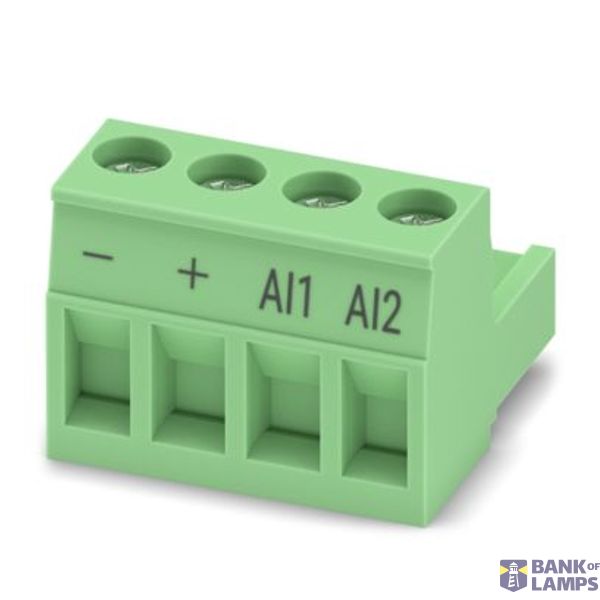 BCP-508- 4 GN BD:-,+,AI1,AI2 - PCB connector image 1