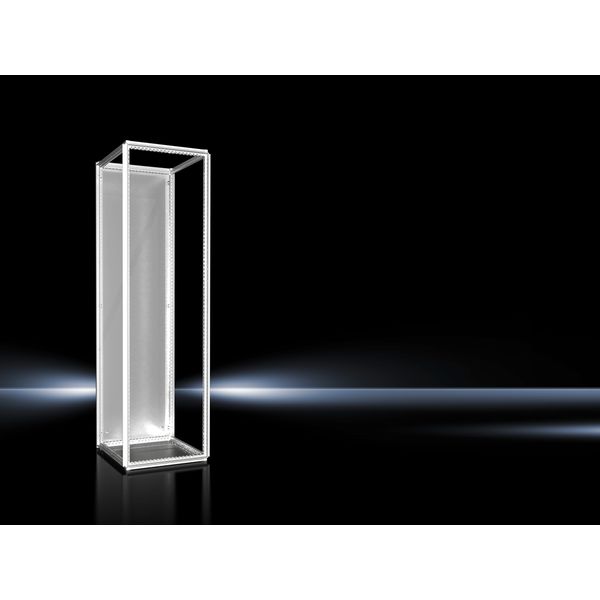 VX Modular enclosure, WHD: 600x2000x600 mm, sheet steel image 1
