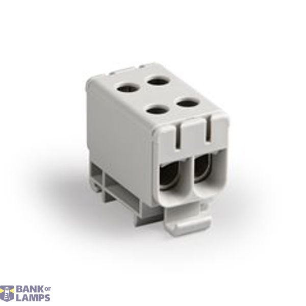 KE266 | Tapping terminal block Grey, Al/Cu 50 mm² image 1