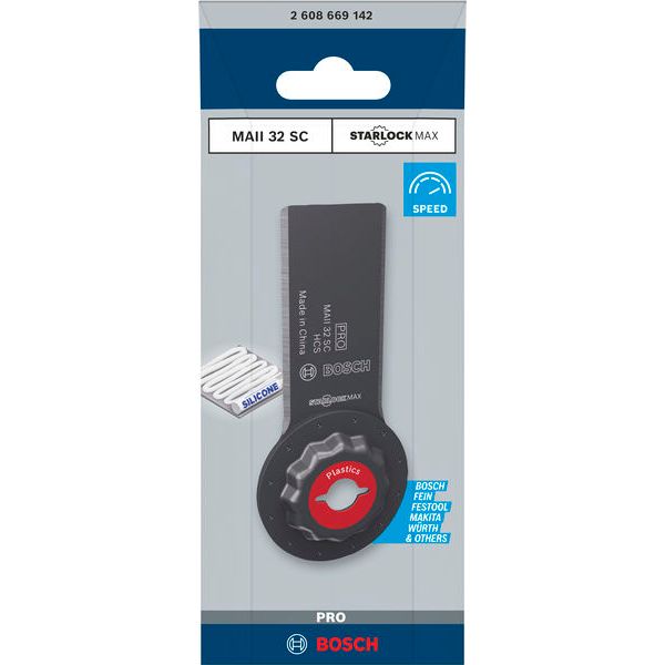 PRO Silicone and Mineral Wool MAII 32 SC Multitool Blade image 3