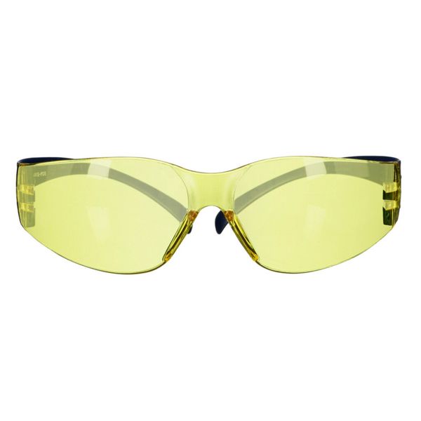 3M™ SecureFit™ 100 Safety Glasses, Blue frame, Anti-Scratch / Anti-Fog image 3