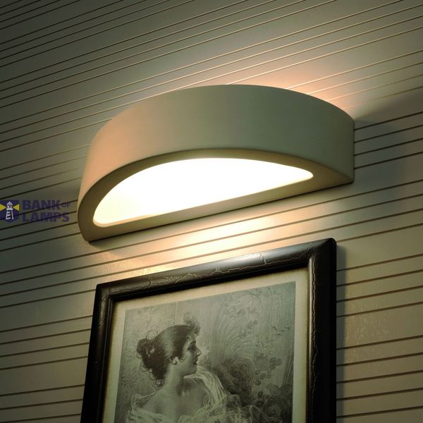 CERAMIC WALL LAMP ATENA E27 1X60W IP20 image 6