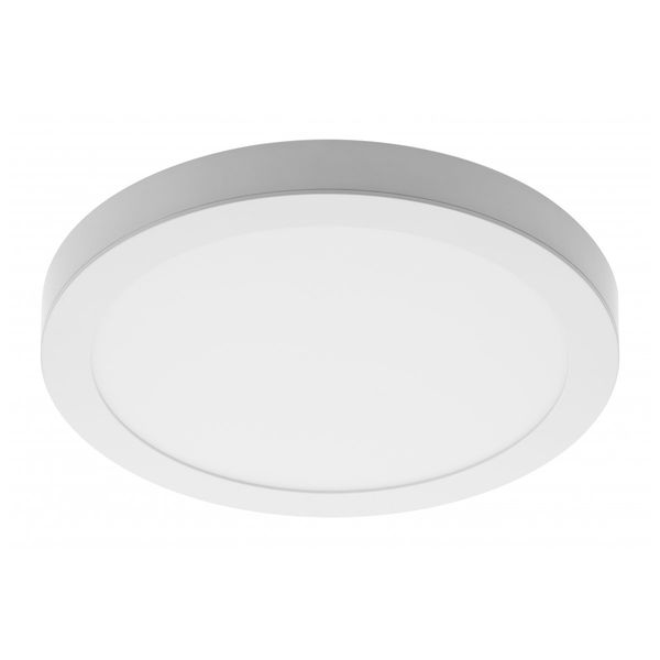 LED luminaire SAMBA, 20 W, 1600 lm, 4000K, AC175-250V, 50/60 Hz, PF>0.5, RA>80, IP40, 120°, 2in1, surface-mounted/recessed, round image 1