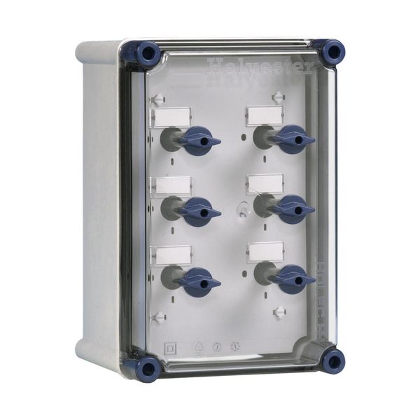 Switch encl. 6x RSD 25A 2p 230V image 3