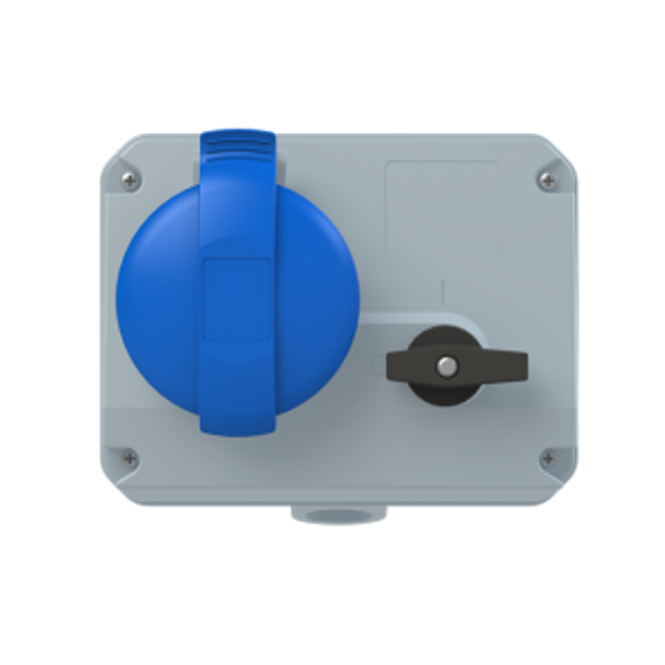 232MHS6 Industrial Switched Interlocked Socket Outlet image 4