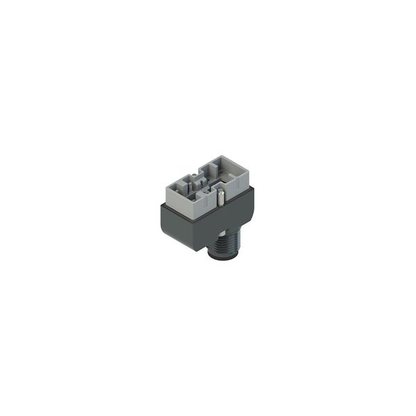 Metal connector for NA and NB housing, 1NO+1NC image 1