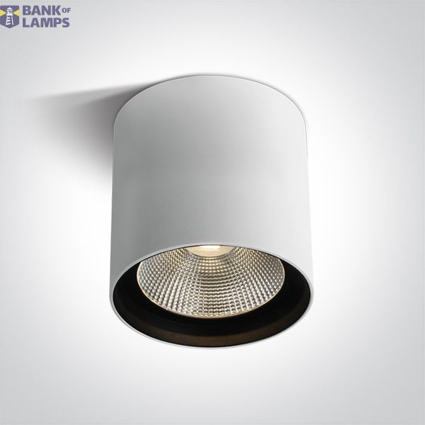 WHITE COB 40W WW IP65 230V DARK LIGHT image 1