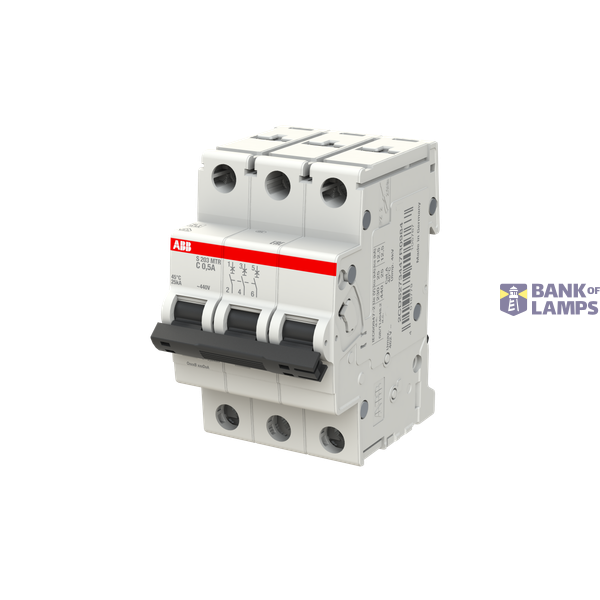 S203MTR-C0,5 Miniature Circuit Breaker image 3