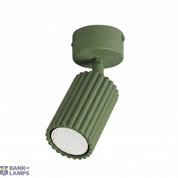 Ceiling lamp KARBON 1 olive green image 2