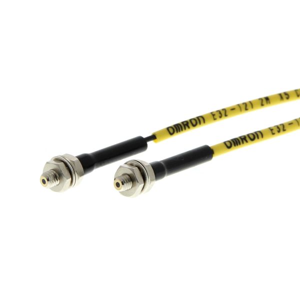 Fiber optic sensor head, through-beam, M3 cylindrical axial, R4 bend r E32 5110M image 4