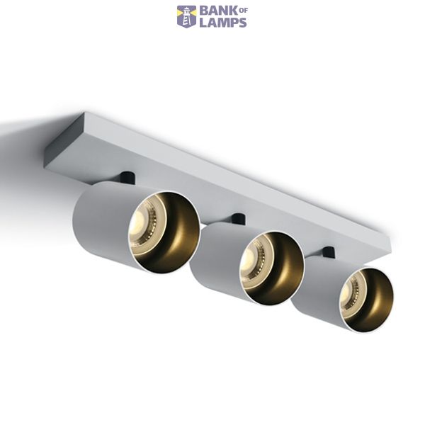 WHITE GU10 3x10W DARK LIGHT image 1