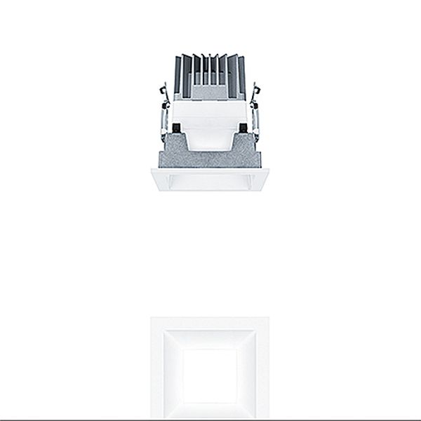 PANOS EVO Q100H 9W 830 SWI WH WH - LED ceiling-recessed luminaire image 1