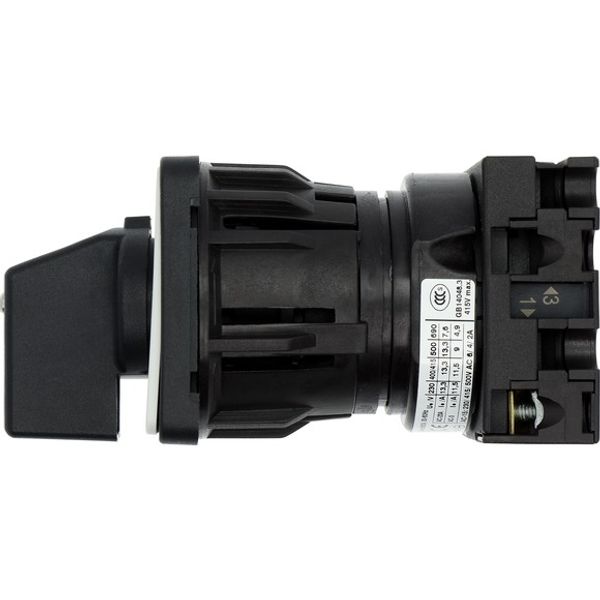 T0-1-8200/EZ On-Off switch, 1 pole, 20 A, 90 °, center mounting image 2