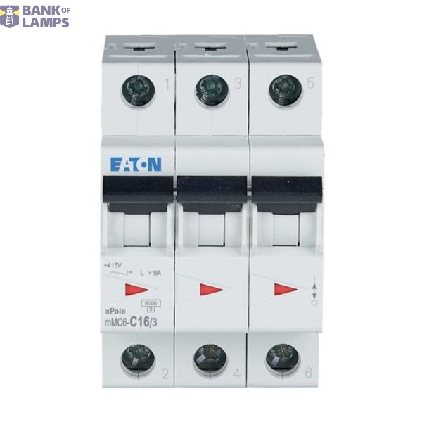 mMC6_C16/3 Eaton Moeller series xPole (Style 5) - mMC4/6/M MCB image 1