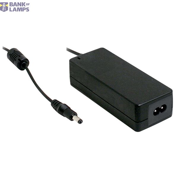 GSM60B24-P1J Switching power supply, external 60W, 24V, 2.5A medical,, MEAN WELL image 1