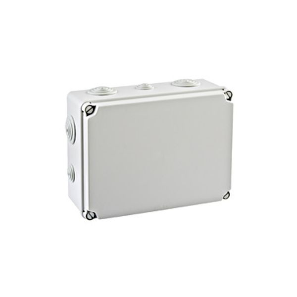Junction Box IP65, H=197 W=260 D=100, 6xM25 4xM40 image 1