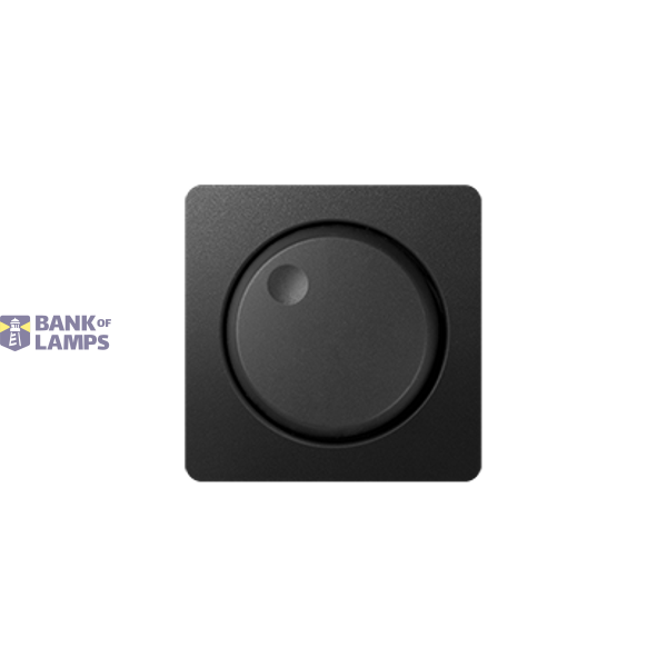 Dimmer cover, Graphite image 1