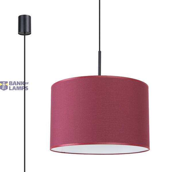 Pendant lamp NEVIA burgundy image 2