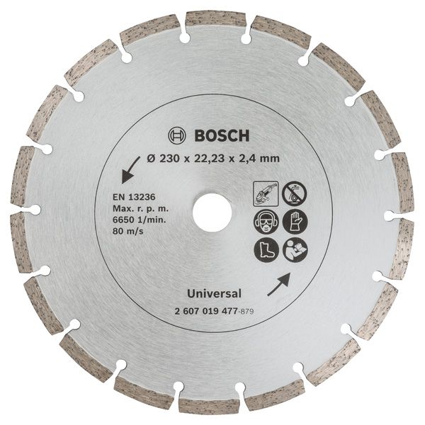 Diamond Cutting Blade TWINSET, 230x22.23x2.3 mm image 1