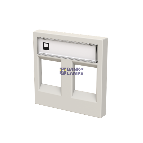 N2218.2 DN - Cover for 2 Data Sockets image 2