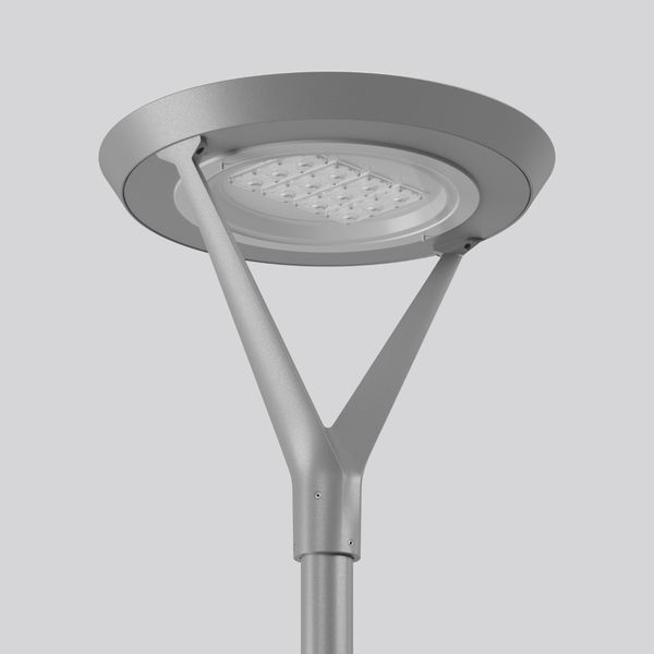 LARUTA, 65 W, 6100 lm, 740, silver, DALI Pole top luminaires, D 650 H  image 1