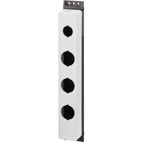 M30-FI4-PV Surface mounting enclosure, Insulated material, With high-grade steel screws, Number of locations 4, 3 x 30.5, 1 x 22.5 image 6