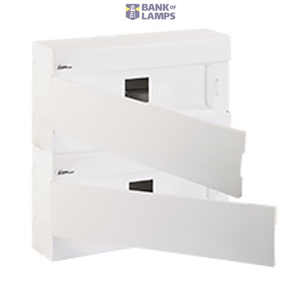 Wall-mounted distribution board SRn-2x18/B (36) (N+PE) image 1