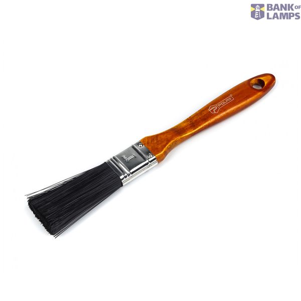 Flat brush with plastic handle "LAKRA" 3"/ 75mm image 1
