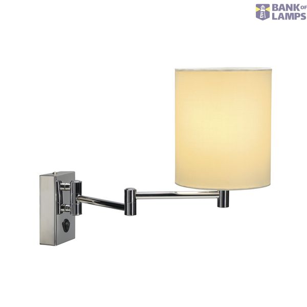 SOPRANA wall light, WL-1, round , white, E27, max. 40W image 1