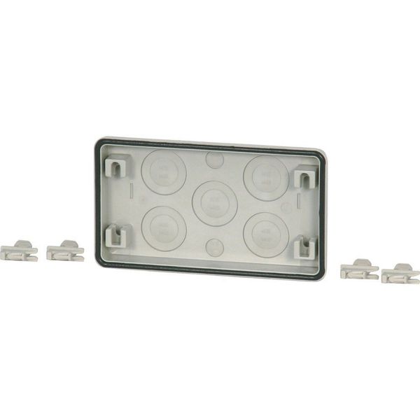 FL3-3 Flange, knockout, 1x M16, 5x M40/25HxWxD=116x250x23mm image 4