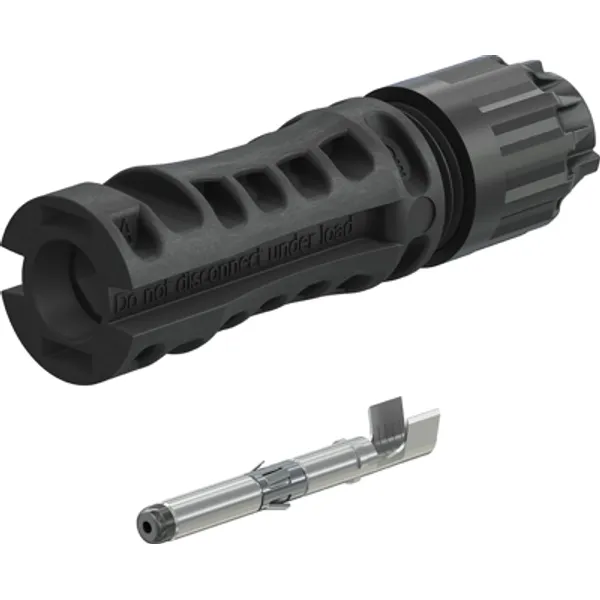 MC4-Evo stor plug, 2.5 mm², cable Ø 4.7-6.4 mm, 1.5 kV, 32 A, 32.0257P0001 image 1