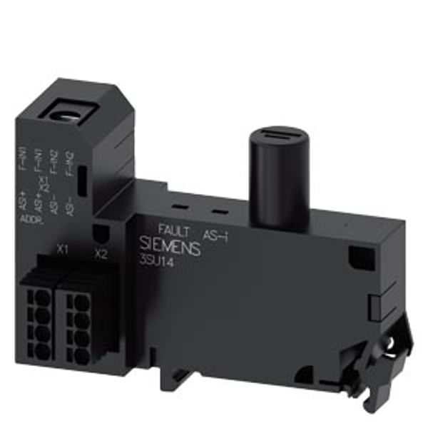 AS-Interface module, 2 safe inputs, 1 LED, red, push-in image 1