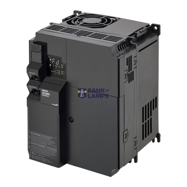 M1 AC Drive, 5.5/7.5 kW (HD/ND), 25/30 A (HD/ND), 200 VAC, 3~ input, O image 2