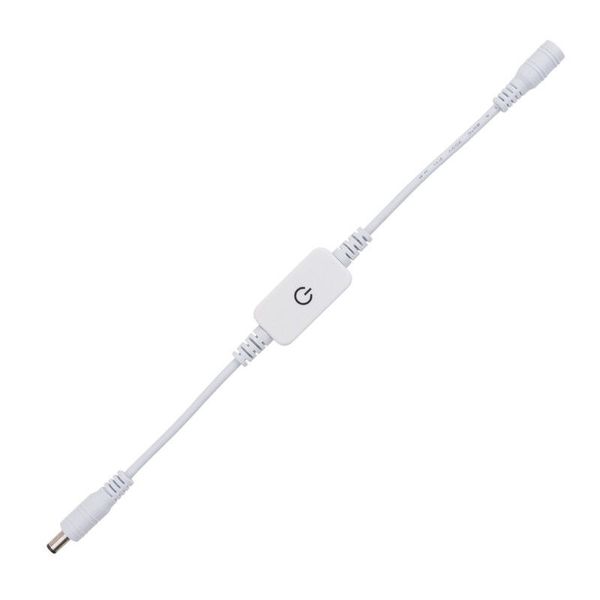 Touch dimmer with power connectors, max. 6A, white image 1
