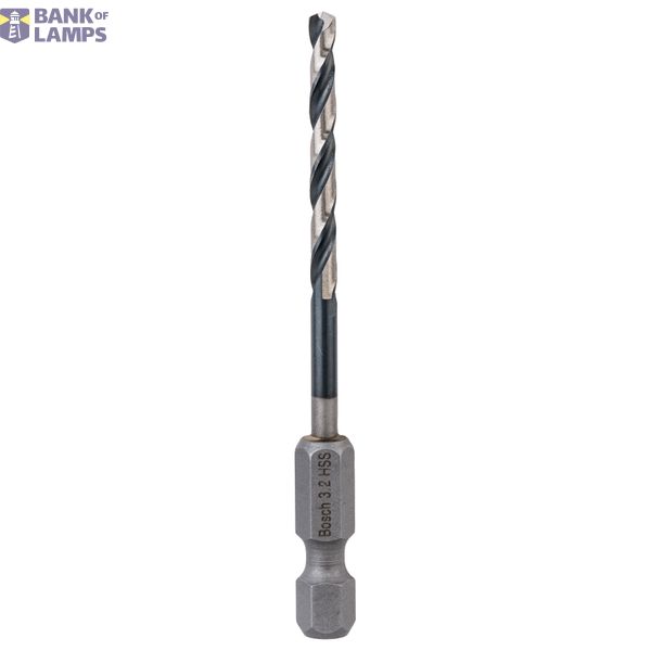 HSS Hex-Shank Twist Drill Bit 3.2 mm 3.2 x 36 x 75 mm 1 pcs. image 1