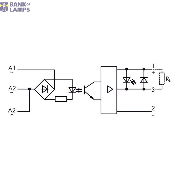 Optocoupler module Input AC/DC 10 V ... 30 V Output DC 24 V/ 1 mA ... image 3