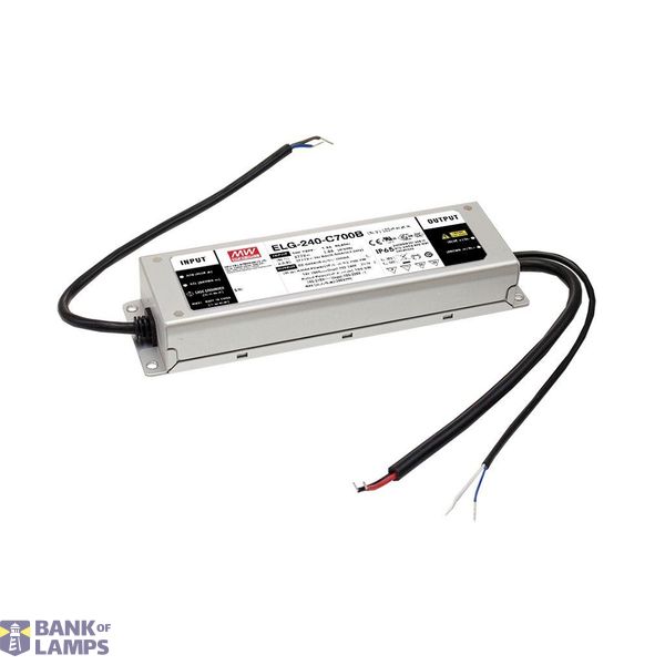 MeanWell ELG-240-C IP65/IP67 SNT IP65 241,5W 57-115V/2100mA CC dim+PE image 1