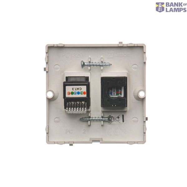 Touch panel 3 modules, Modul 1: 2 horizontal touch fields, Module 2: 2 horizontal touch fields, Module 3: 2 vertical touch fields, Fixing: horizontal, Frozen lava image 1