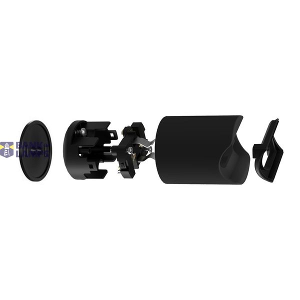 Esse14 wall or ceiling lamp holder with S14d fitting - Waterproof IP44 image 2